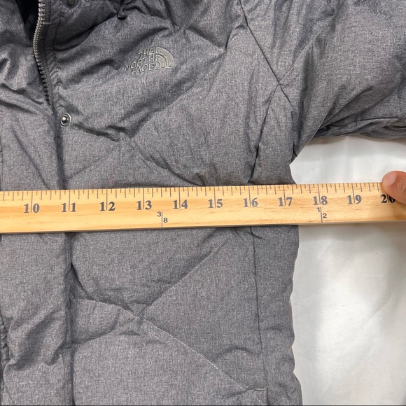 The North Face Dark Fray Puffer Hooded Long Parka Jacket Small Size L050822 - Picture 8 of 8